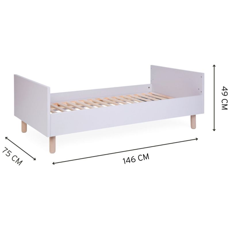 Lit bébé Cosy Clay (70 x 140 cm) Childhome Produit 8