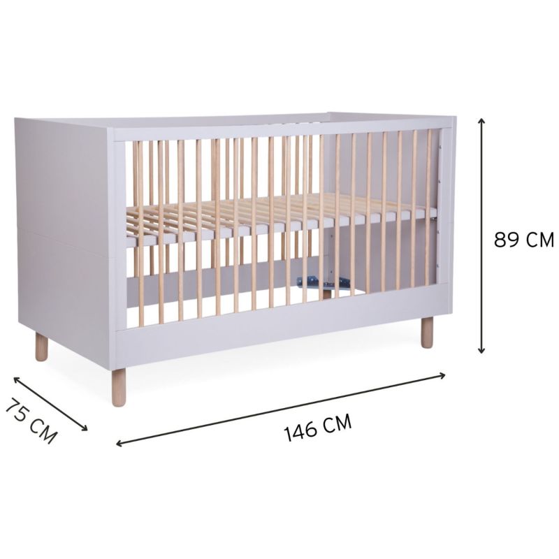 Lit bébé Cosy Clay (70 x 140 cm) Childhome Produit 9
