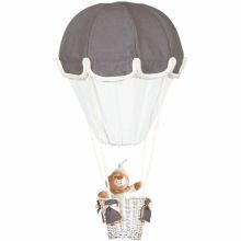 Lampe montgolfière gris et blanc  par Domiva