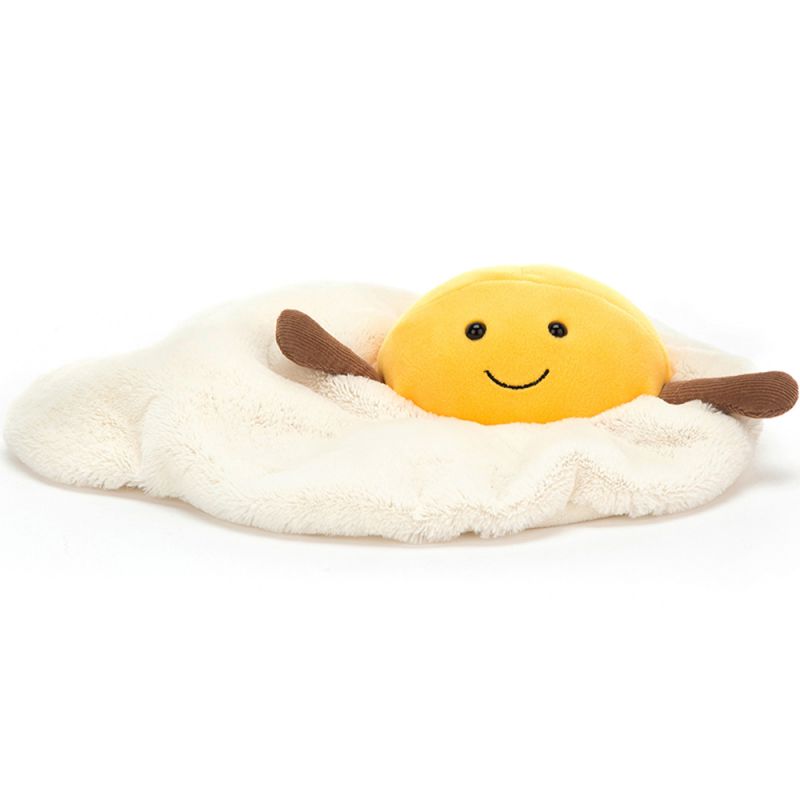 Peluche Amuseable Œuf au plat (27 cm) Jellycat