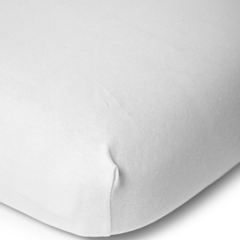 Drap housse pour berceau cododo en coton bio blanc (90 x 50 cm) Childhome Produit 1 grande taille