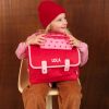 Cartable A4 maternelle Rouge personnalisable (33 cm) Atelier Wagram Ambiance 5