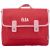 Variation Rouge, rose du produit Cartable A4 maternelle Rouge personnalisable (33 cm) de la marque Atelier Wagram