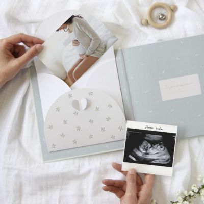 BOX: Journal de grossesse, livre de naissance & carnet de liaison – Seven  Paper