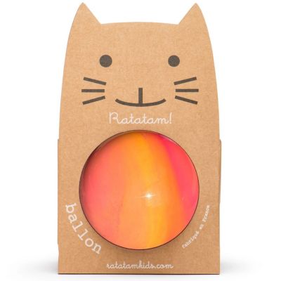 Ballon gum Rose et Orange (15 cm)