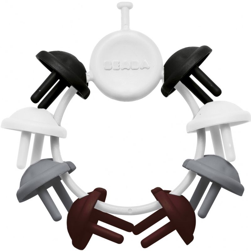 Cache prise Home design avec clé (lot de 8) Béaba