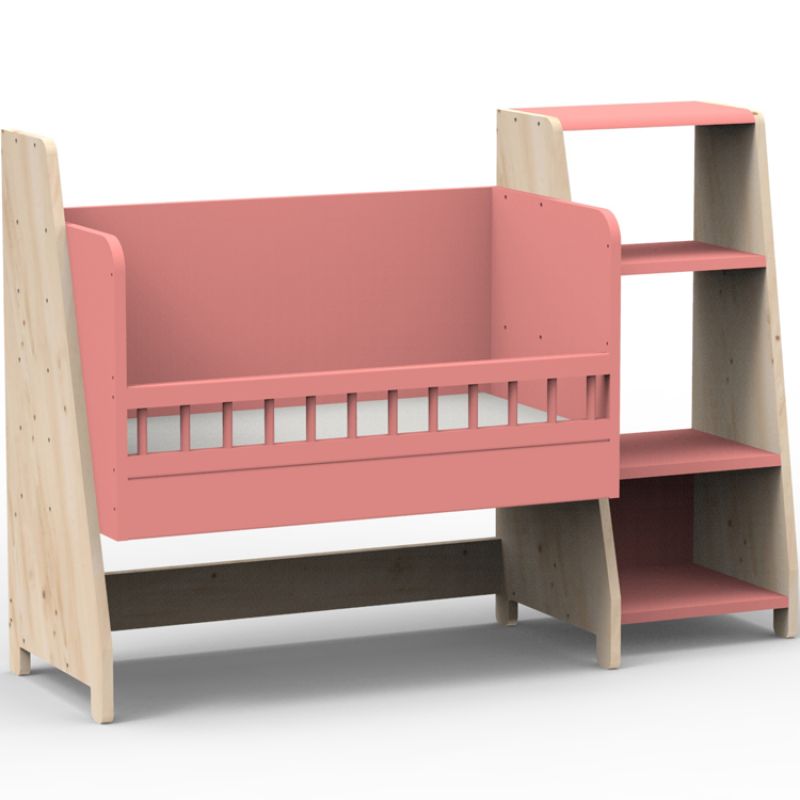 Berceau cododo évolutif avec colonne étagère Asymetry Montessori (coloris au choix) Mathy by bols Produit 4