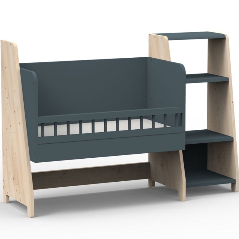 Berceau cododo évolutif avec colonne étagère Asymetry Montessori (coloris au choix) Mathy by bols Produit 5