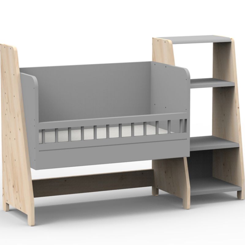 Berceau cododo évolutif avec colonne étagère Asymetry Montessori (coloris au choix) Mathy by bols Produit 6