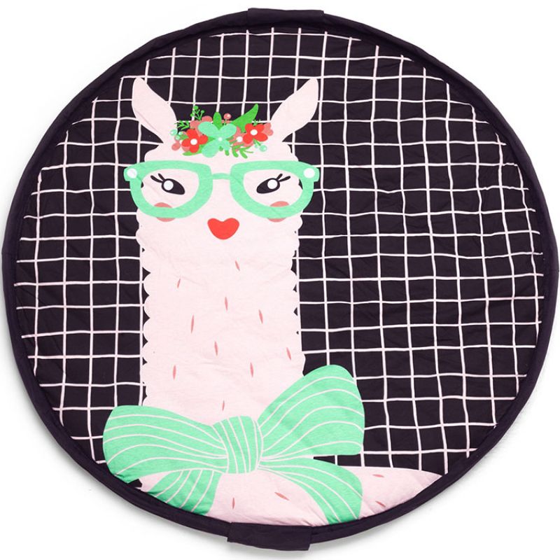 Tapis de jeu nomade 2 en 1 Soft Lama Play&Go