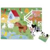 Puzzle tactile Ferme (20 pièces) Janod Produit 2