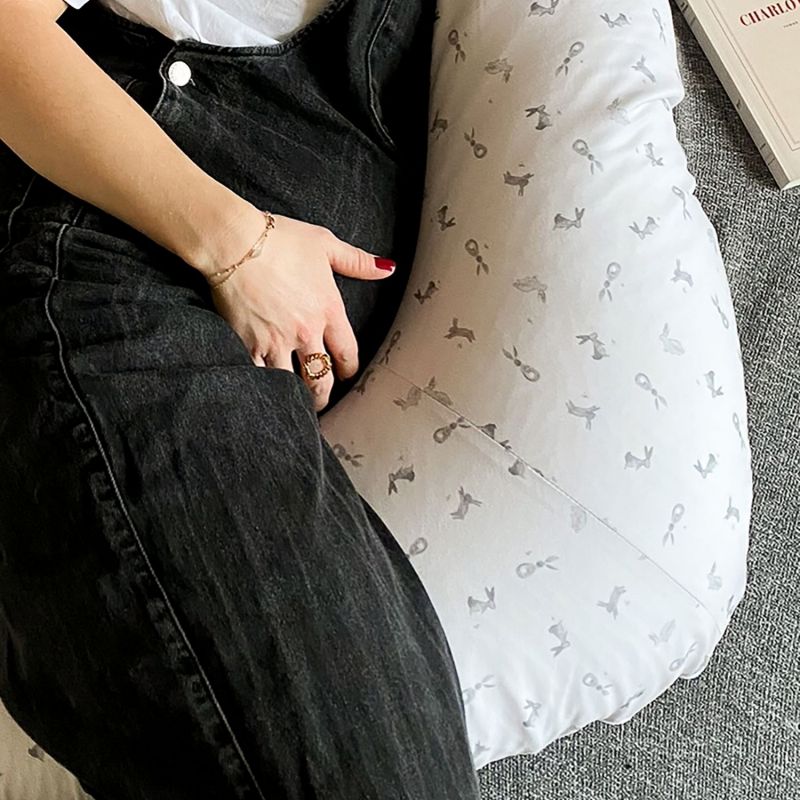 Coussin de maternité en coton Lapins Candide Produit 8