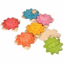 Engrenages puzzles  par Plan Toys