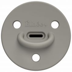 Sucette physiologique Choochoo Kaki (0-6 mois) - Elhée