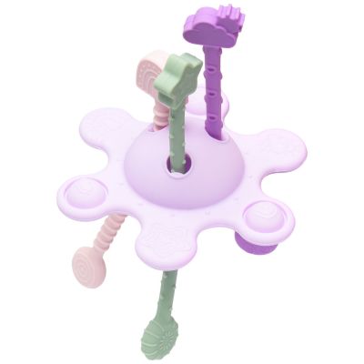 Jouet d'éveil et de dentition en silicone Petit Ciel Sensoriel
