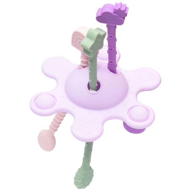 Jouet d'éveil et de dentition en silicone Petit Ciel Sensoriel Little L Produit 1