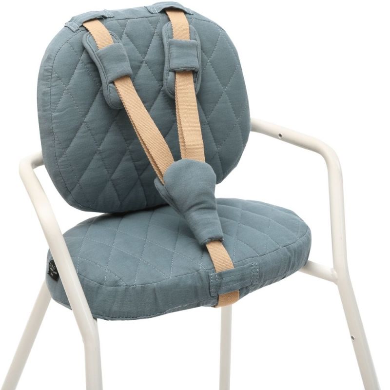 Coussins pour chaise haute Tibu Orage Charlie Crane