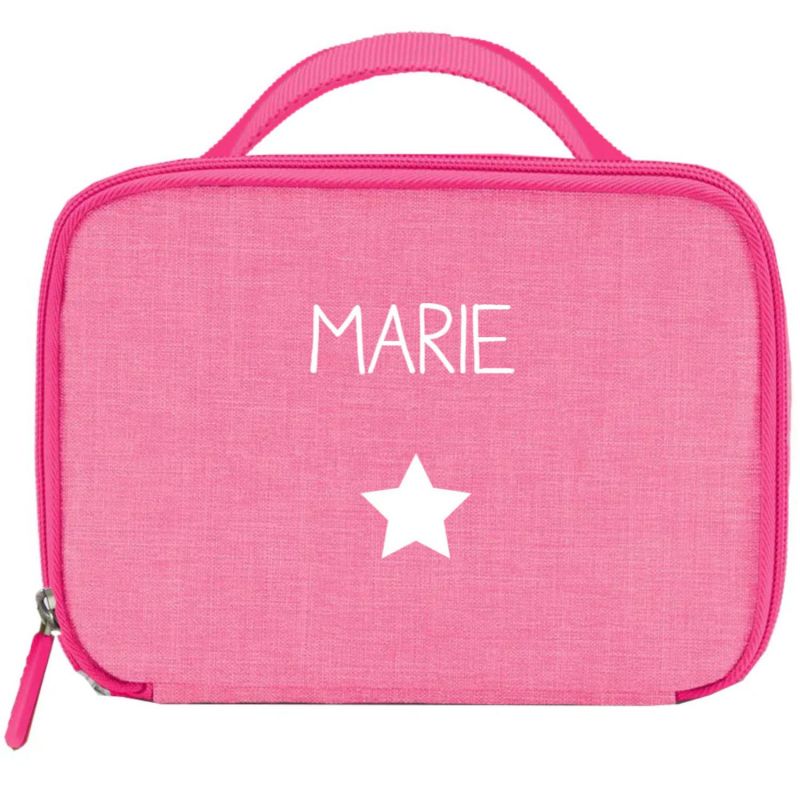 Sac isotherme enfant rose (personnalisable) Les Griottes Produit 3
