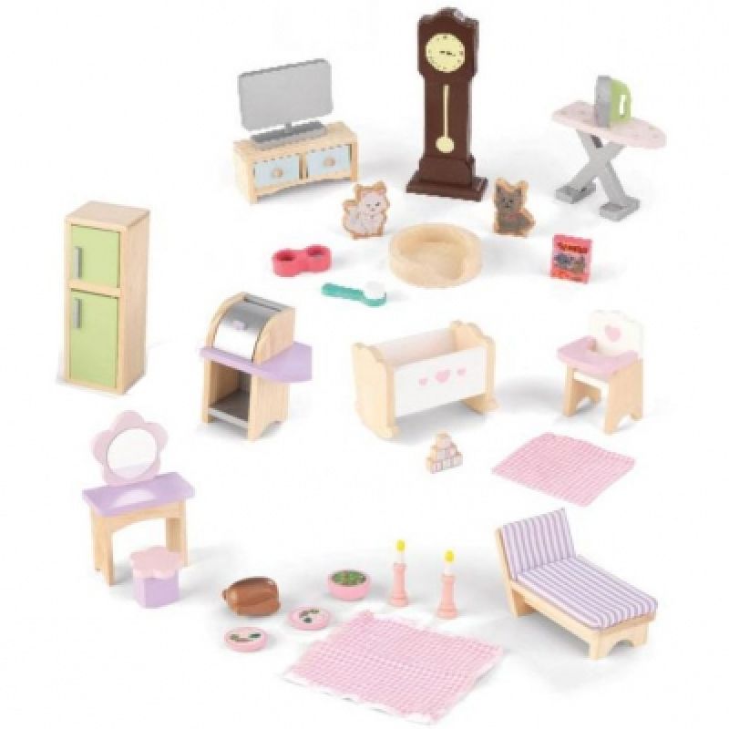 Ensemble meubles de luxe pour maison de poupées KidKraft