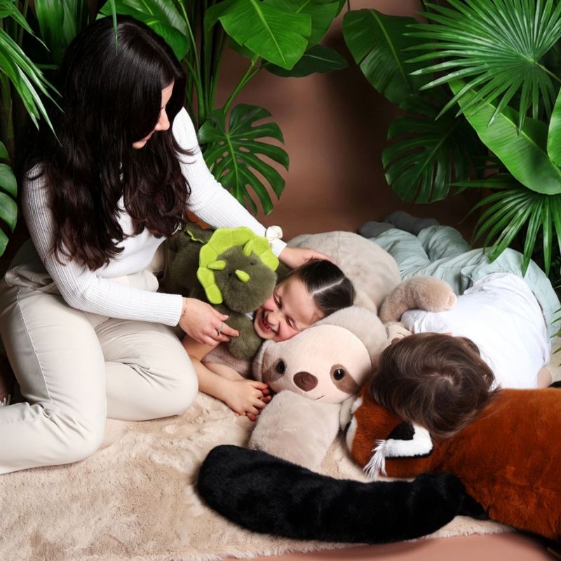 Peluche géante Paresseux lesté PODCOLL (100 cm) Histoire d'Ours Ambiance 3