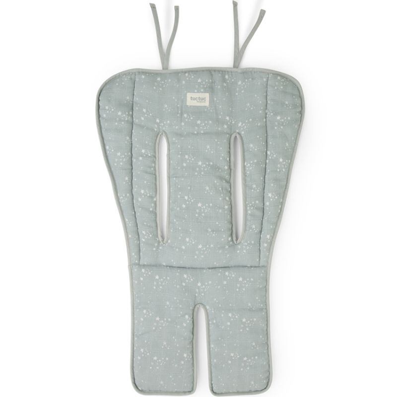 Assise pour poussette bambou Constellations vert Tuc Tuc