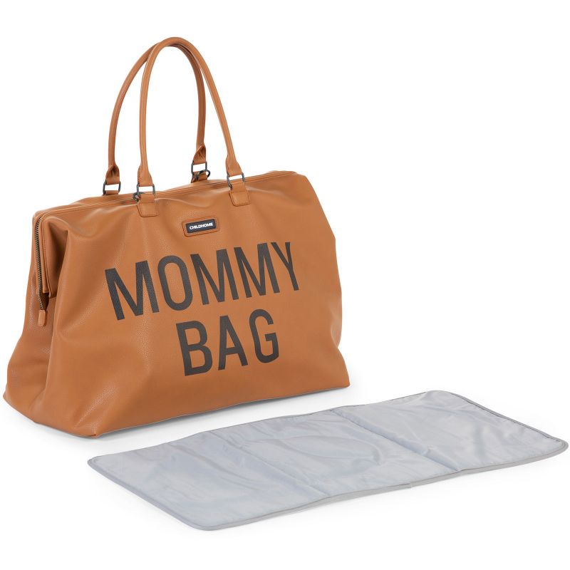 Sac à langer à anses Mommy bag brun Childhome