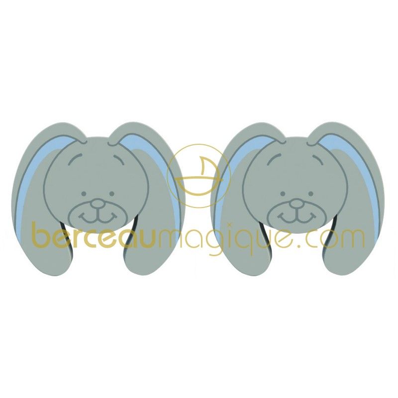 Poignées émotions Oscar et Léon pour commode ou armoire (lot de 2) Noukie's