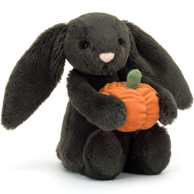 Peluche Bashful Lapin avec citrouille (18 cm)  par Jellycat