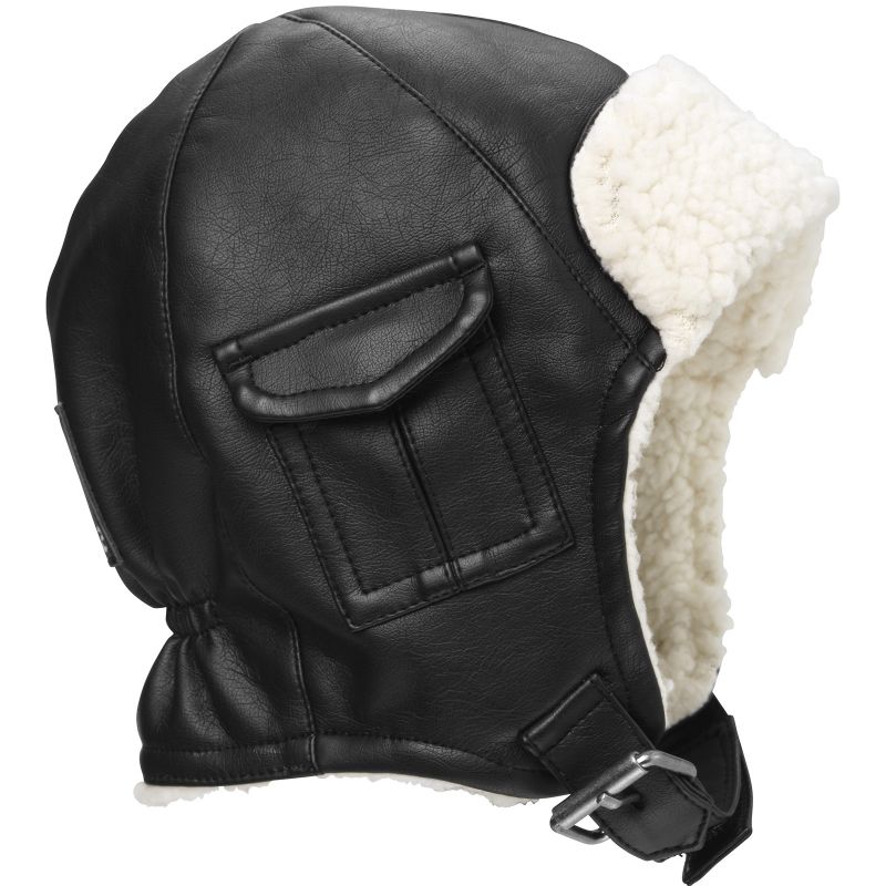 Bonnet chapka noir Aviator Black (0-6 mois) Elodie Details