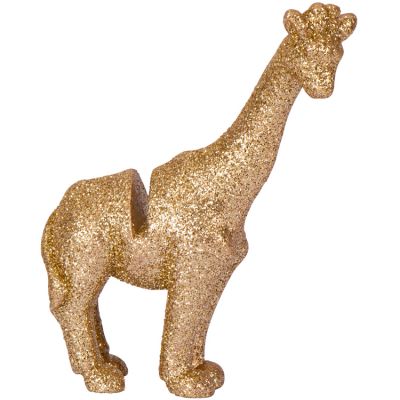 Lot de 4 marque-places en résine girafe Jungle Fever