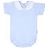 Body col manches courtes bleu (1 mois : 56 cm) - Cambrass Body col manches courtes bleu (1 mois : 56 cm) - Cambrass