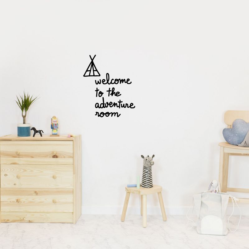 Stickers muraux tipi Welcome Chispum