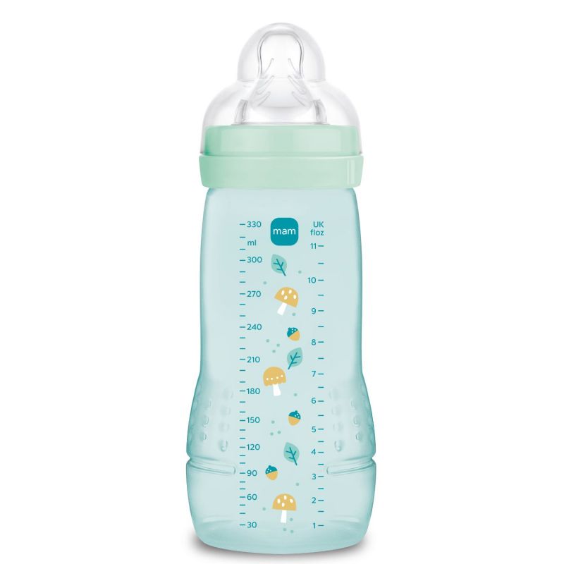 Lot de 2 biberons Easy Active 2ème âge Ice - Tétine débit X (330ml) MAM Produit 2
