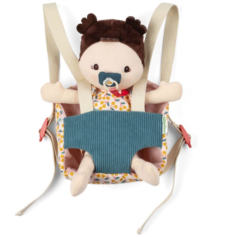 Poupée Jeanne et son porte bébé Lilliputiens Produit 3