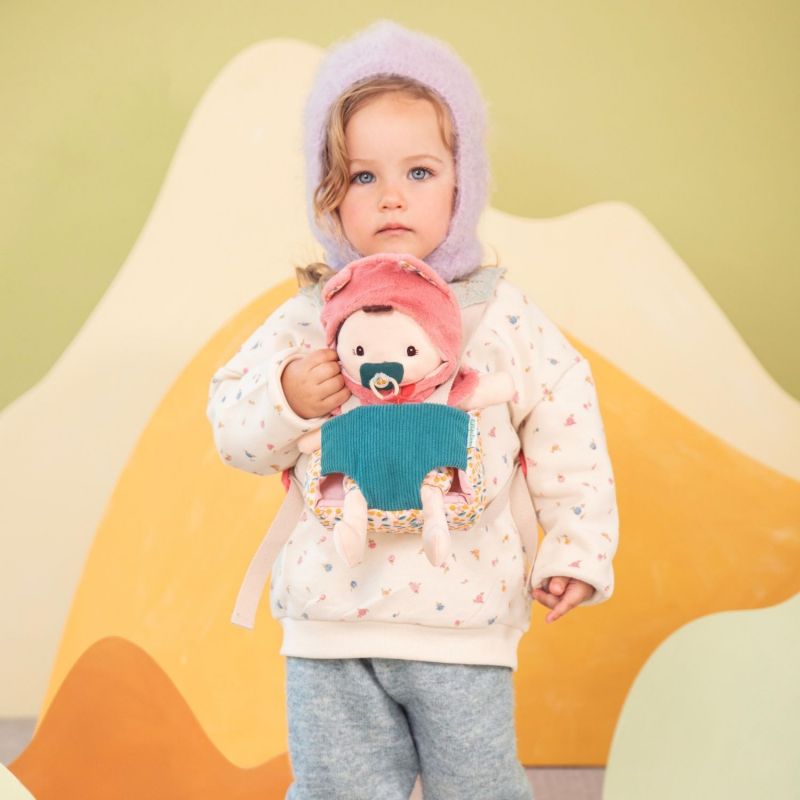 Poupée Jeanne et son porte bébé Lilliputiens Ambiance 8