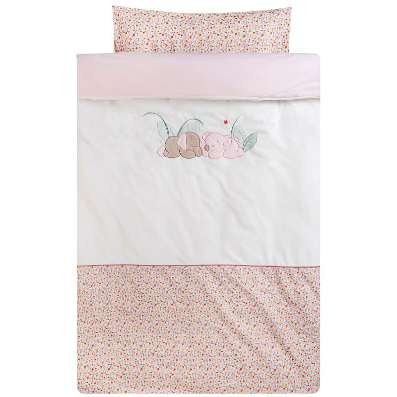 Housse de couette + taie d'oreiller Iris & Lali (140 x 100 cm) Nattou