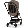 Duo MIOS 2026 Poussette citadine avec nacelle pliable et Châssis Matt Black Coconut Brown Cybex Produit 7