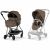Variation Matt Black, Coconut Brown du produit Duo MIOS 2026 Poussette citadine avec nacelle pliable et Châssis Matt Black Coconut Brown de la marque Cybex