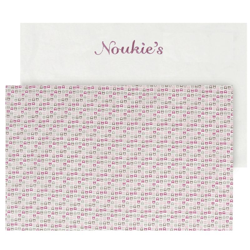 Lot de 2 draps housses Victoria et Lucie (70 x 140 cm) Noukie's