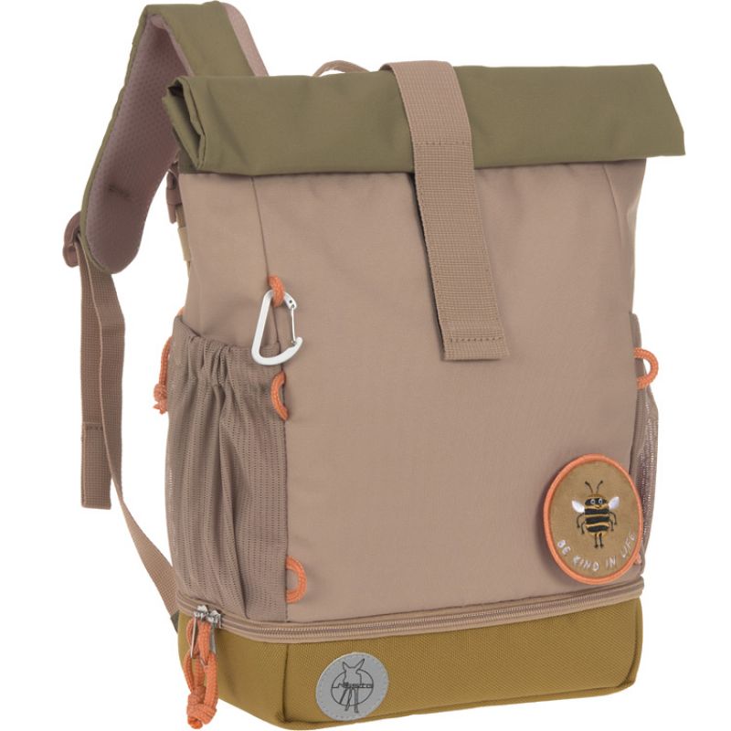 Mini sac à dos rolltop Nature noisette Lässig