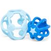 Lot de 2 balles sensorielles en silicone Bleu Little L Produit 2