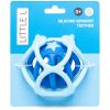 Lot de 2 balles sensorielles en silicone Bleu Little L Packaging 4
