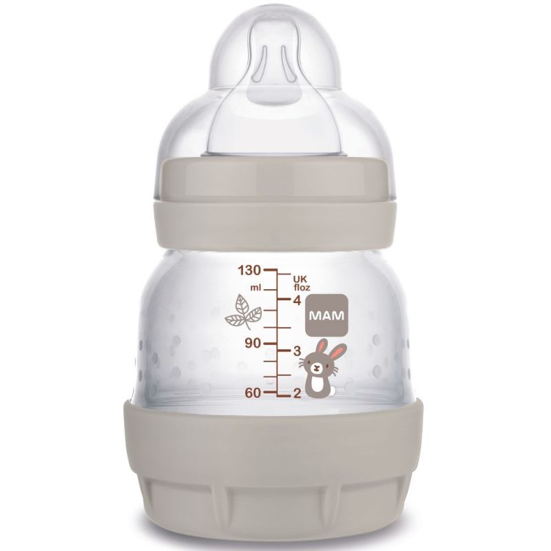 Biberon Easy Start Nature Dune Tétine débit 0X1 (130 ml) MAM