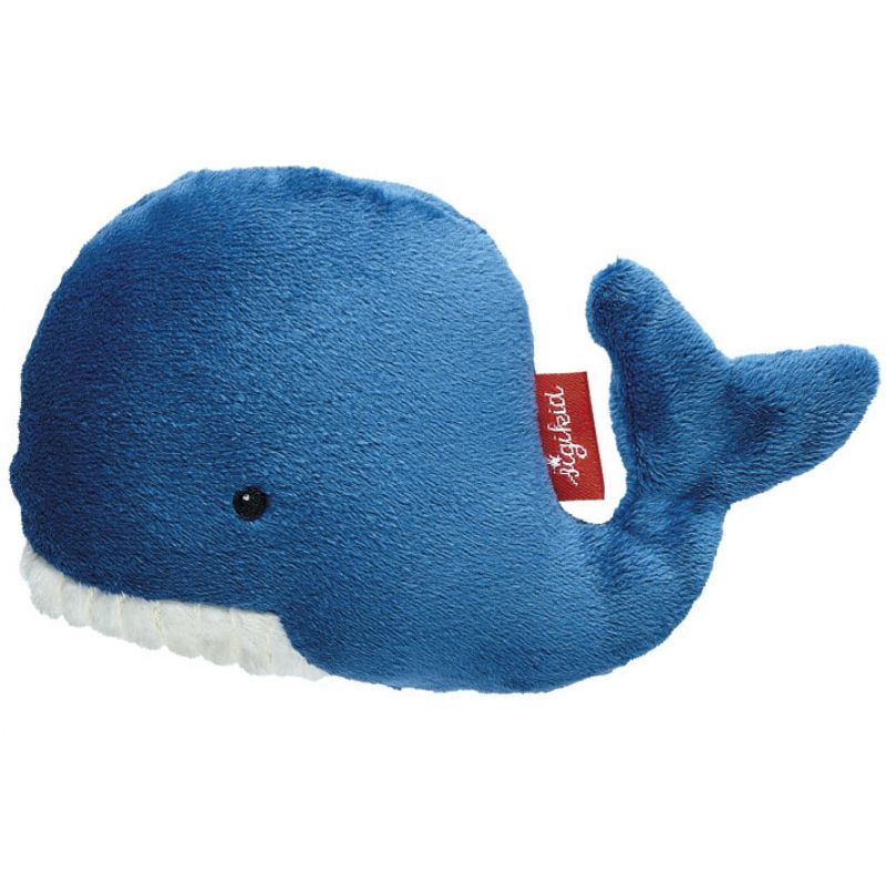 Hochet pouet pouet Wassertiere baleine (8 cm) Sigikid