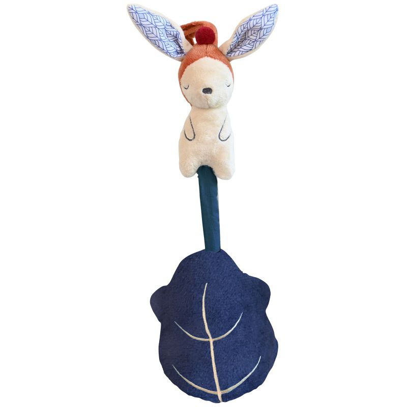 Peluche musicale Gabin Lapin (38 cm) Ebulobo