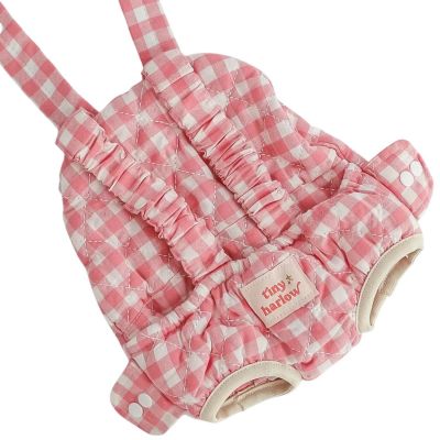 Porte bébé pour poupée Vichy Rose Tiny Harlow