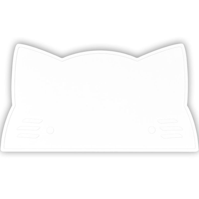 Set de table chat Snow blanc We Might Be Tiny