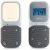 Variation Blanc, gris du produit Babyphone DBX140 écran et veilleuse de la marque Alecto