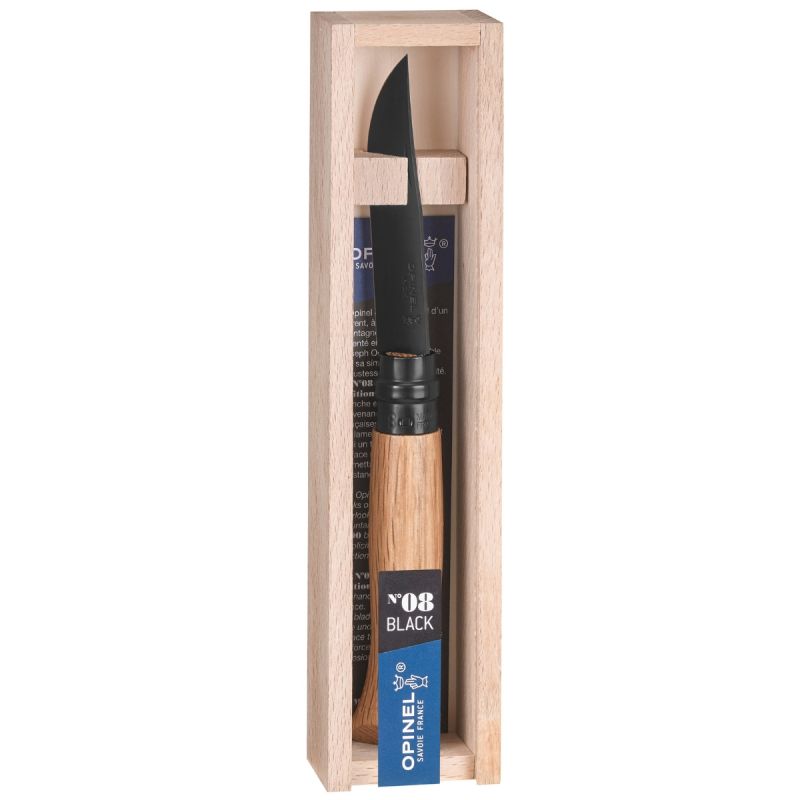 Couteau adulte n°08 Chêne Black Opinel