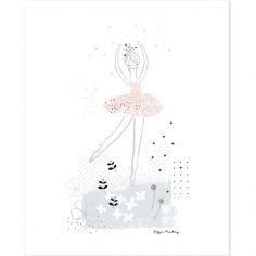 Affiche danseuse arabesque Ballerina (40 x 50 cm)
